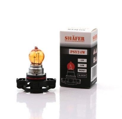 Лампа накаливания PSY24W 12V24W (картонная упаковка по 1шт), SHAFER (SL2020)