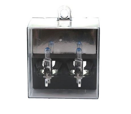 Лампа галогенова H1 12V55W P14.5S Platinum White +150% (комплект, пластиковий бокс 2шт), SHAFER (SL3001P)