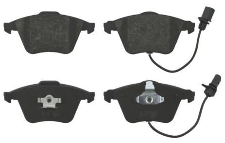 Колодки передние Audi A4 B6/B7/A6 C6/A8 D3 (с датчиками)00-, SHAFER (SB23763)