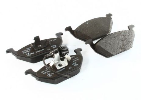 Колодки передние Audi A3/Seat Leon/Skoda Fabia/VW Bora/Golf IV/V/VI (уши вверх, SHAFER (SB23130)