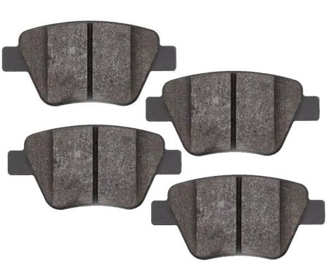 Колодки задние Audi A1, A3; Seat Altea, Altea Xl, Леон; Skoda Octavia II, Superb II, SHAFER (SB24563)