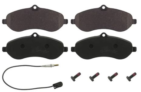 Колодки передние Jumpy II/Expert II/Scudo (с датчиком) 07-, SHAFER (SB24595)