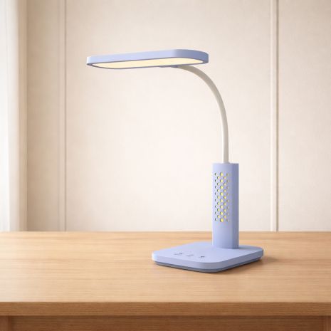 Настольная светодиодная лампа Sirius BL-1827, голубая