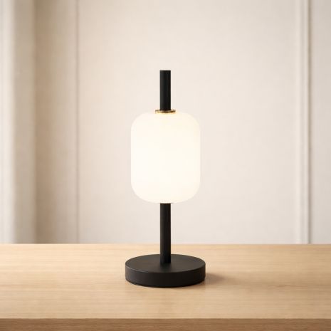 Лампа настольная черная LED VALESO BT84010-1 BK