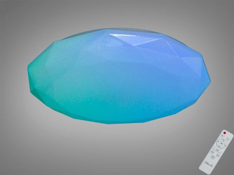 Стельова люстра смарт RGB Diasha 80W до 18 м² колір Білий DB-8303/500RGB