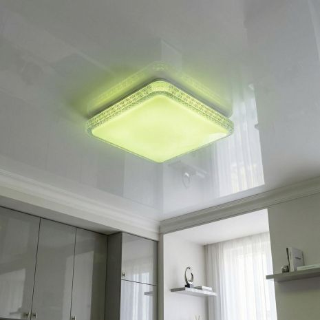 Світлодіодний світильник з RGB для дитячої Diasha 70W до 16 м² колір Білий DB-8501C/400x400RGB