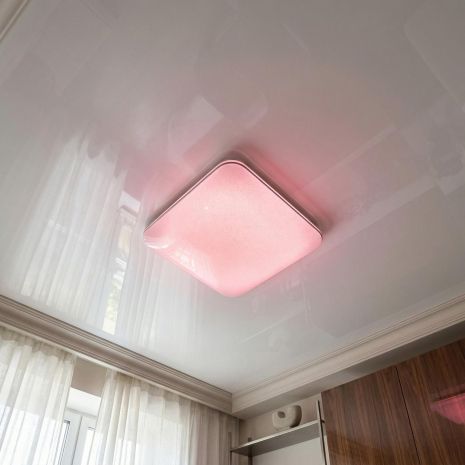 Люстра з RGB для дитячої Diasha 80W до 18 м² колір Білий DB-8501A/500x500RGB