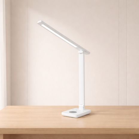 Светодиодная настольная лампа VALESO VC009-18W WT, белая