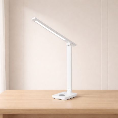 Светодиодная настольная лампа VALESO VC009-18W WT, белая