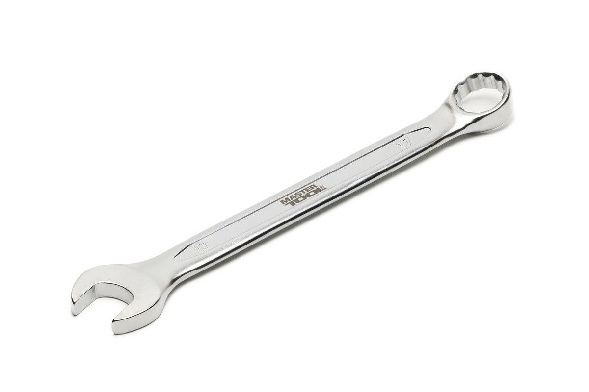 Комбінований ключ COLD FORGED 17 мм 31CrV3 DIN 3113 MASTERTOOL 72-1017 Комбінований ключ COLD FORGED 17 мм 31CrV3 DIN 3113 MASTERTOOL 72-1017