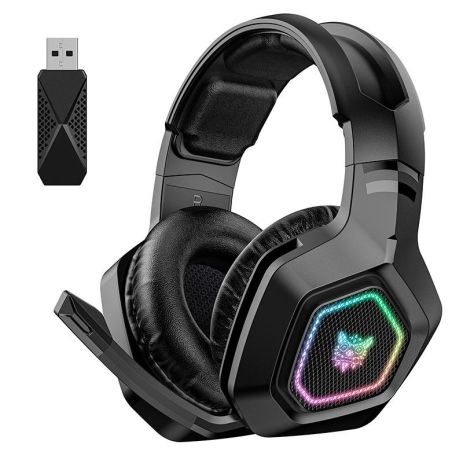 Наушники Onikuma Headset Headworn B100 |BT5.3/2.4G, Type-C, PS4/PS5/PC/Mac/iOS/Android, RGB| black