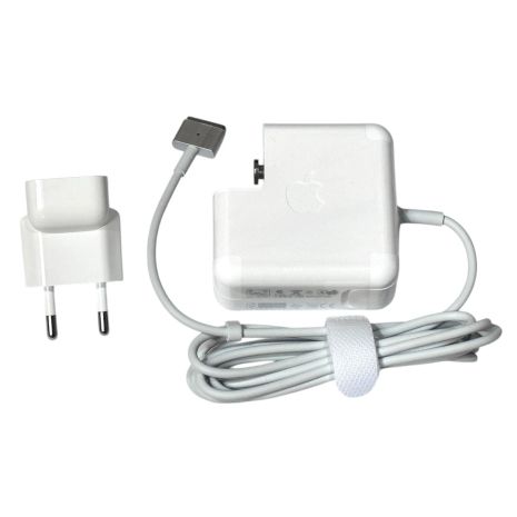 Оригинальный сетевой блок питания для ноутбука Apple MacBook 14.85V 3.05A 45W MagSafe2 квадратный с вилкой