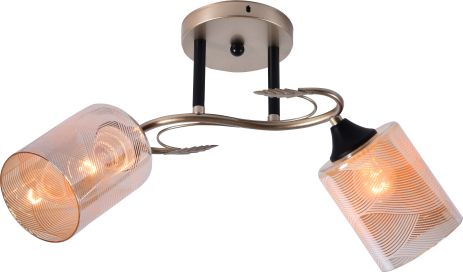 Декоративная люстра INTEREES IS DA5096-2C GD+BK