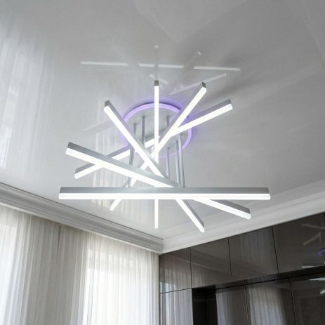 Светодиодный светильник веер Diasha 102W до 20 м² цвет Белый 7010WH LED 3color dimmer