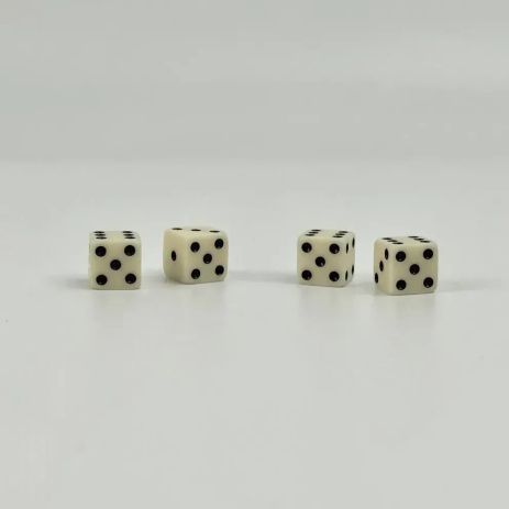 Кубики зари игральные для настольных игр бильярдный шар 4шт