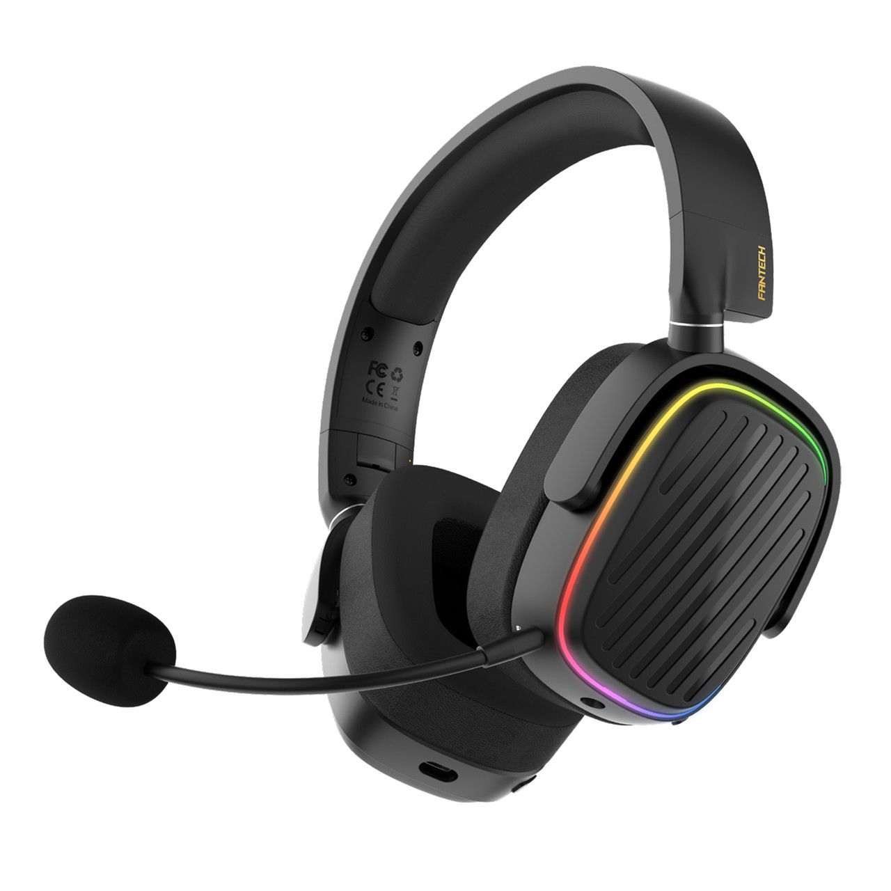 Игровые Наушники Fantech WHG02 Harmony, 3 Modes (Wired, BT, 2.4Ghz) Черный Игровые Наушники Fantech WHG02 Harmony, 3 Modes (Wired, BT, 2.4Ghz) Черный