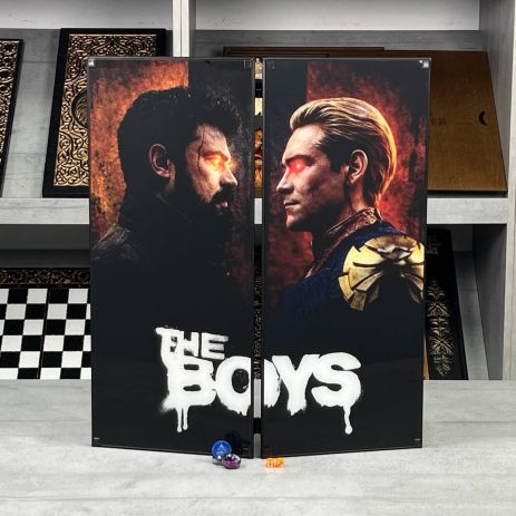 Нарди зі скла стилізовані The Boys