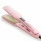 Профессиональный утюжок Kipozi для кератинового выпрямления волос c титановыми пластинами розовая