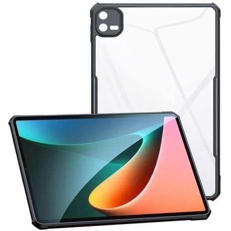 Чохол накладка HunDD з посиленими кутами для для Xiaomi Pad 7 / Pad 7 Pro (11.2") Чорний Чохол накладка HunDD з посиленими кутами для для Xiaomi Pad 7 / Pad 7 Pro (11.2") Чорний