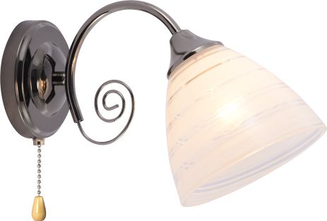 Бра настенная INTEREES IS XA1150-1 DARK CHROME