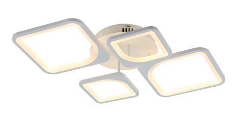 Люстра потолочная светодиодная с музыкальной колонкой и RGB подсветкой для спальни и гостиной VALESO YZD1267 Б