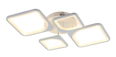 Люстра потолочная светодиодная с музыкальной колонкой и RGB подсветкой для спальни и гостиной VALESO YZD1267 Б