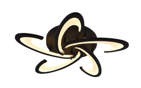 Люстра потолочная светодиодная с музыкальной колонкой и RGB подсветкой для гостиной и спальни VALESO YZD1274