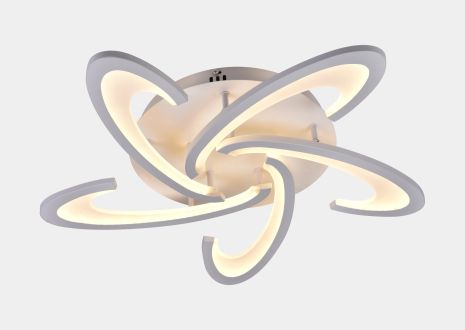 Люстра потолочная светодиодная с музыкальной колонкой и RGB подсветкой для гостиной и спальни VALESO YZD1274