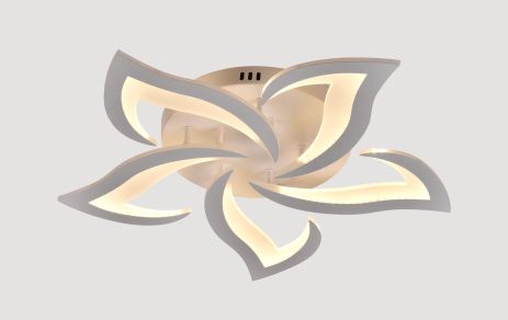 Люстра потолочная светодиодная с музыкальной колонкой и RGB подсветкой для гостиной и спальни VALESO YZD1273