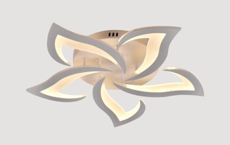 Люстра потолочная светодиодная с музыкальной колонкой и RGB подсветкой для гостиной и спальни VALESO YZD1273