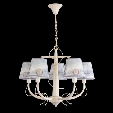 Класична люстра Sirius YG 18316-5P на 5 плафонів