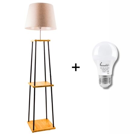 Торшер з абажуром Sirius FL 9107-ORW