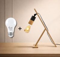 Люстра дерев'яна виробництво Sirius S7156/1 (ясен)