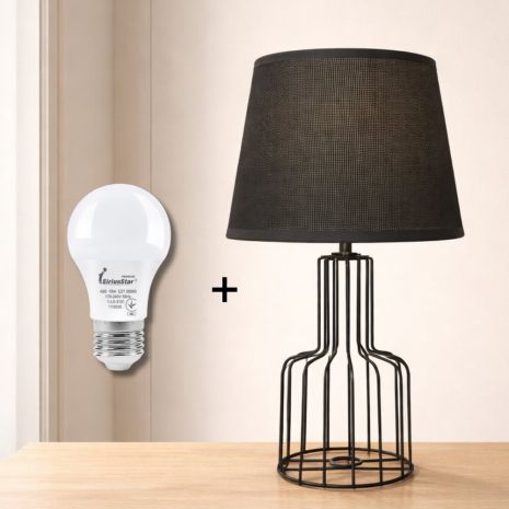 Настольная лампа декоративная HS8896 BLACK Настольная лампа декоративная HS8896 BLACK