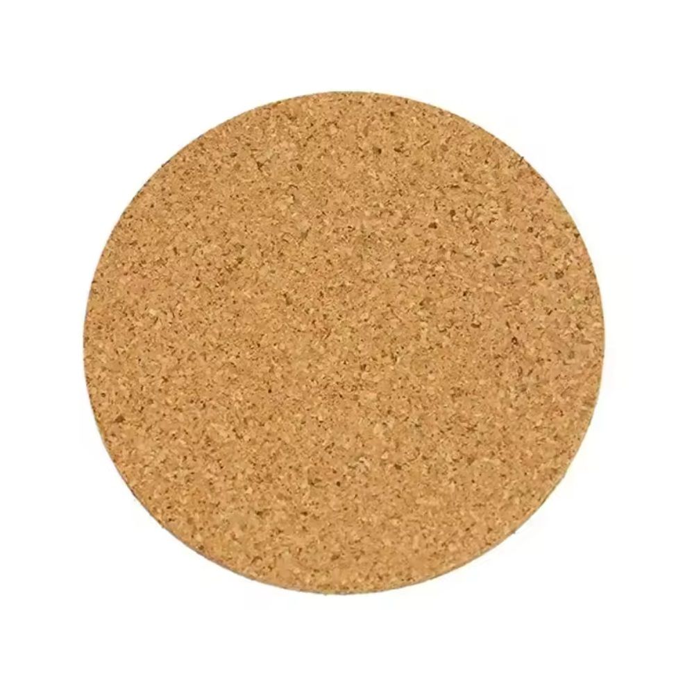 Подставки под чашку из коркового дерева 9см комплект 10шт круглые Подставки под чашку из коркового дерева 9см комплект 10шт круглые