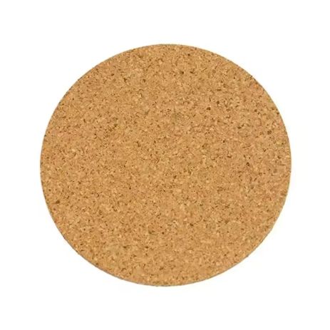 Подставки под чашку из коркового дерева 9см комплект 10шт круглые Подставки под чашку из коркового дерева 9см комплект 10шт круглые