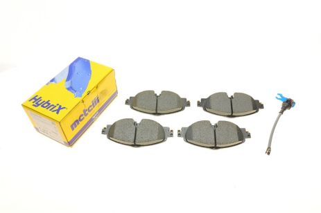 Комплект гальмівних колодок SKODA OCTAVIA, SEAT LEON, VW CADDY, METELLI (2209500K)