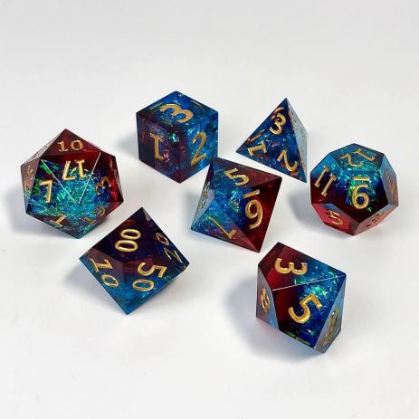 Набор кубиков для DnD настольная ролевая игра Galaxy Nebula