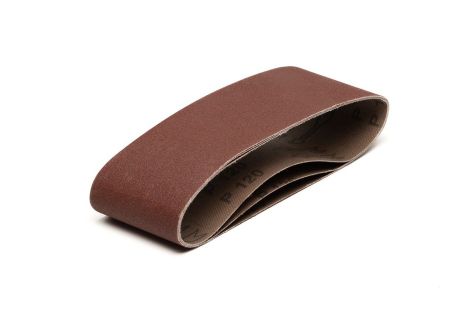 Лента шлифовальная зерно 120 76 × 457 мм 3 шт MASTERTOOL 08-3312