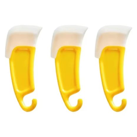 Скребок-лопатка кулінарний силіконовий (135mm) комплект 3шт. Yellow