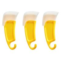 Скребок-лопатка кулинарный силиконовый (135mm) комплект 3шт. Yellow