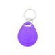 Чип-брелок RFID 125kHz (только чтение) EM4100/TK4100 34х29х5мм Purple