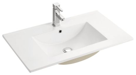 Умывальник врезной (мебельный) 910*465*170 VALESO A144 (фаянс, без донного клапана)
