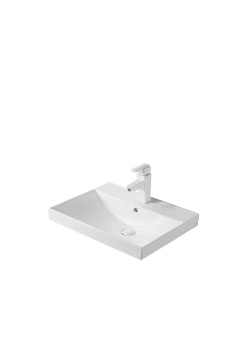 Умывальник накладной 600*460*185 VALESO A176 (фаянс, без донного клапана)