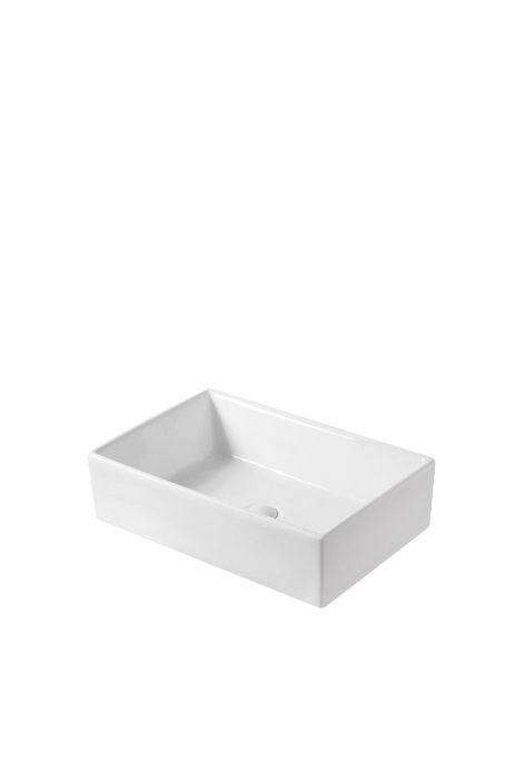 Умывальник накладной 560*460*135 VALESO A444 (фаянс, без донного клапана)