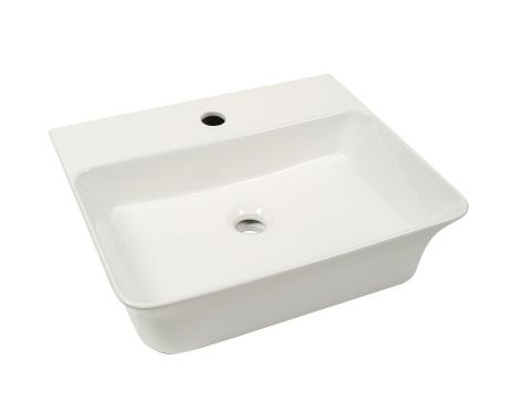 Умывальник накладной 490*415*135 VALESO A743B (фаянс, без донного клапана)