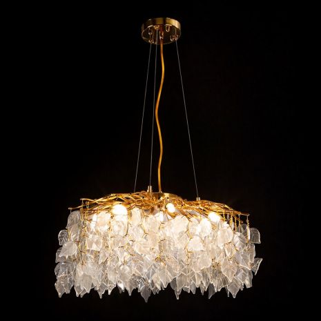 Подвесная люстра WM-7016 500-G9*6-52 в золотом цвете