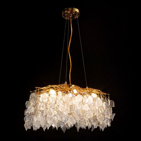 Подвесная люстра WM-7016 500-G9*6-52 в золотом цвете