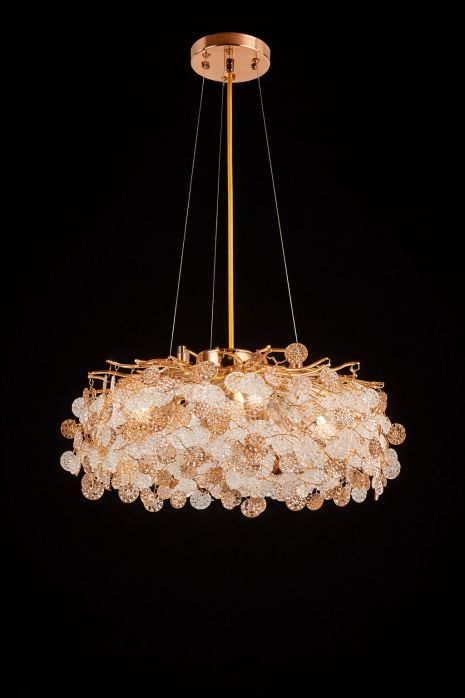 Люстра подвесная WM-7002 400-G9*5-38 GD