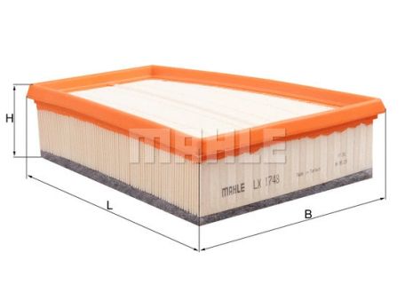 Фильтр воздушный RENAULT SCÉNIC, MAHLE (LX1748)